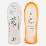 Keith Haring and Kenny Scharf, Luna Luna (skateboard), 1987, ink, spraypaint and acrylic on skateboard