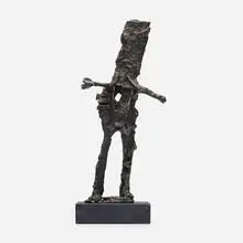 Black Devil by Eduardo Paolozzi, 1957, bronze, sold Mar 2024