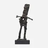 Eduardo Paolozzi, Black Devil, 1957, bronze