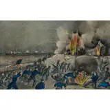 Currier & Ives, The Bombardment and Capture of Fort Fisher, N.C. January 15th 1865