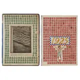 O.P. Lodmell, Stamp Collages (a pair of works)