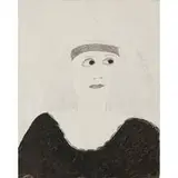 Lee Godie, Female Portrait