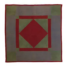 Amish, Center Diamond quilt