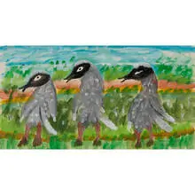 William Dawson, Three Birds, 1990