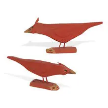 Carl McKenzie, Two Male Cardinals,, 1990