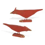 Carl McKenzie, Two Male Cardinals,, 1990