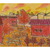 George Colin, Autumn Farm Landscape, 2008