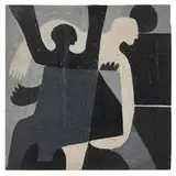 George Colin, Figures in Black, White and Gray