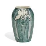 Iris vase by M. de Hoa LeBlanc for Newcomb College Pottery, sold Jun 2021
