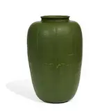 large vase by Marie Seaman for Grueby Faience Company, sold Jun 2021