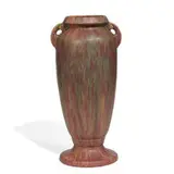 Carnelian II earthenware floor vase by Roseville Pottery, sold Jun 2021