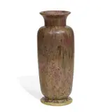 Carnelian II earthenware vase by Roseville Pottery, sold Jun 2021