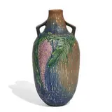 Wisteria vase by Roseville Pottery, sold Jun 2021