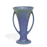 Windsor two-handled vase by Roseville Pottery, sold Jun 2021