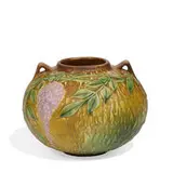 Wisteria vase by Roseville Pottery, sold Jun 2021