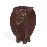 Futura Mauve Thistle vase by Roseville Pottery, sold Jun 2021