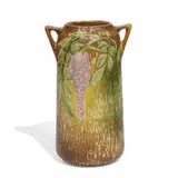 Wisteria vase by Roseville Pottery, sold Jun 2021