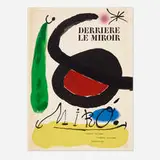 Derrière Le Miroir: L'Oiseau Solaire, L'Oiseau Lunaire - Etincelles by Joan Miró, 1967, lithograph on paper, printed paper, sold Jan 2019