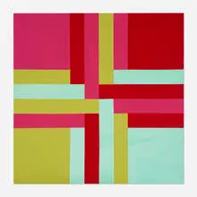 Op Art, Untitled, c. 1970, acrylic on canvas