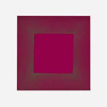 Untitled (Annual Edition) by Richard Anuszkiewicz, 1978, screenprint on masonite, sold Jan 2019
