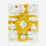 Norbert Prangenberg, Untitled, 1989, watercolor, pastel, and graphite on paper