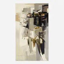 Claude Bentley, Untitled, 1961, oil on canvas