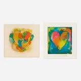 Jim Dine, Imogen and Imogen III, screenprint on paper