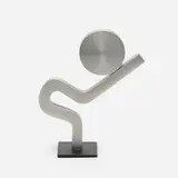 Buky Schwartz, Untitled, 1973, aluminum, anodized aluminum
