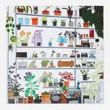 Large Shelf Still Life by Jonas Wood, 2017, offset lithograph on paper, sold Jan 2019