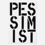 Christopher Wool, Page from Black Book, 1989, screenprint on paper
