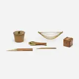 Carl Auböck, collection of tabletop accessories