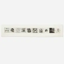 Judy Pfaff, Nella Popilla, 1992, drypoint, spitbite and sugar lift aquatint on paper