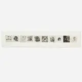 Judy Pfaff, Nella Popilla, 1992, drypoint, spitbite and sugar lift aquatint on paper