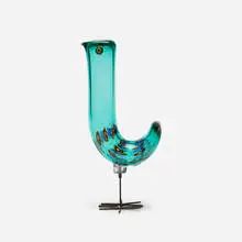 Pulcini by Alessandro Pianon, c. 1963, glass, copper, sold Jan 2019