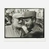 Osvaldo Salas, Con Hemingway, gelatin silver print