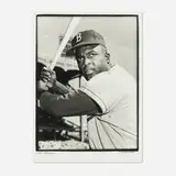 Osvaldo Salas, Jackie Robinson, platinum/palladium print