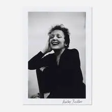 Mickey Pallas, Edith Piaf, Miami Beach, gelatin silver print