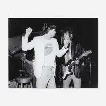 Mitchell Canoff, Untitled (The Rolling Stones), 1978, gelatin silver print