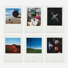 Storm Thorgerson, six posters from The Nevada Series, c. 2005, offset lithograph on paper