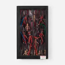 Ronald Cooper, A Look Inside Hell, 1990, mixed media