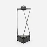 F.A. Porsche for Luci, Kandido table lamp, 1981, enameled aluminum, stainless steel