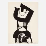 Jean Hélion, Figure Dressée, 1969, lithograph on paper