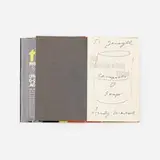 signed first edition copy of The Philosophy of Andy Warhol by Andy Warhol, 1975, printed paper, sold Jan 2019