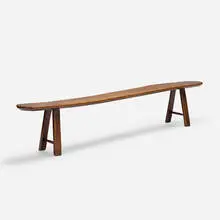 bench by 19th Century, pine, sold Jan 2019