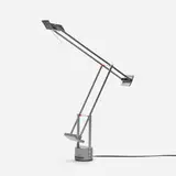 Richard Sapper, Tizio table lamp, 1972, enameled aluminum, molded plastic, enameled steel, chrome plated steel, printed paper