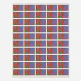 Robert Indiana, Love postage stamps, c. 1973, printed paper