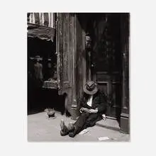 Erika Stone, Homeless Man in Doorway, gelatin silver print