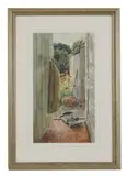 Neil Faulkner, Untitled, watercolour 54 x 29cm .