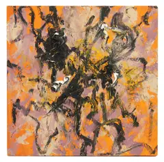 Jon Norton, Untitled, unframed; *Jon Norton (b.1955) Abstract composition oil on canvas 61 x 76.5cm