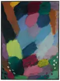Variation: Herbstglut by Alexej von Jawlensky, 1916, Öl auf leinenstrukturiertem Papier, vom Künstler auf Karton aufgezogen, sold May 2012